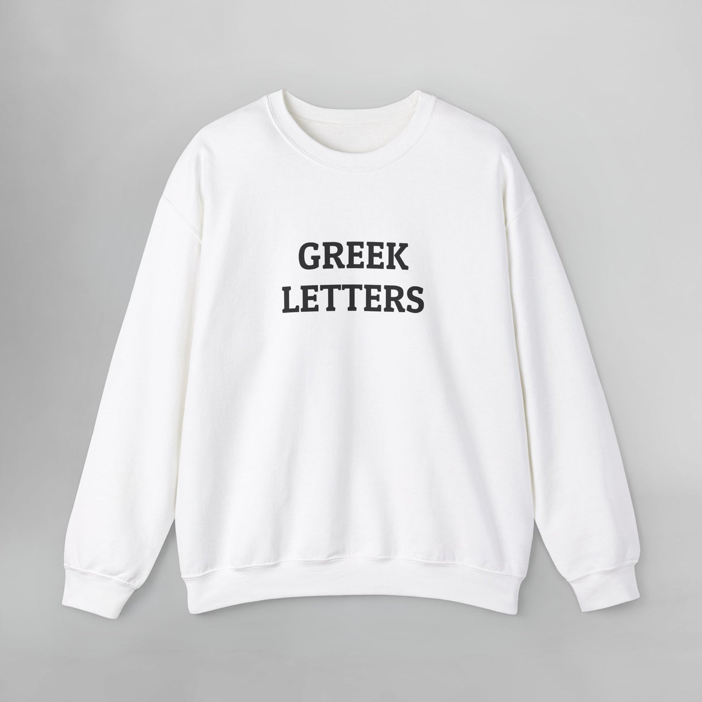 Greek Letters Sweatshirt