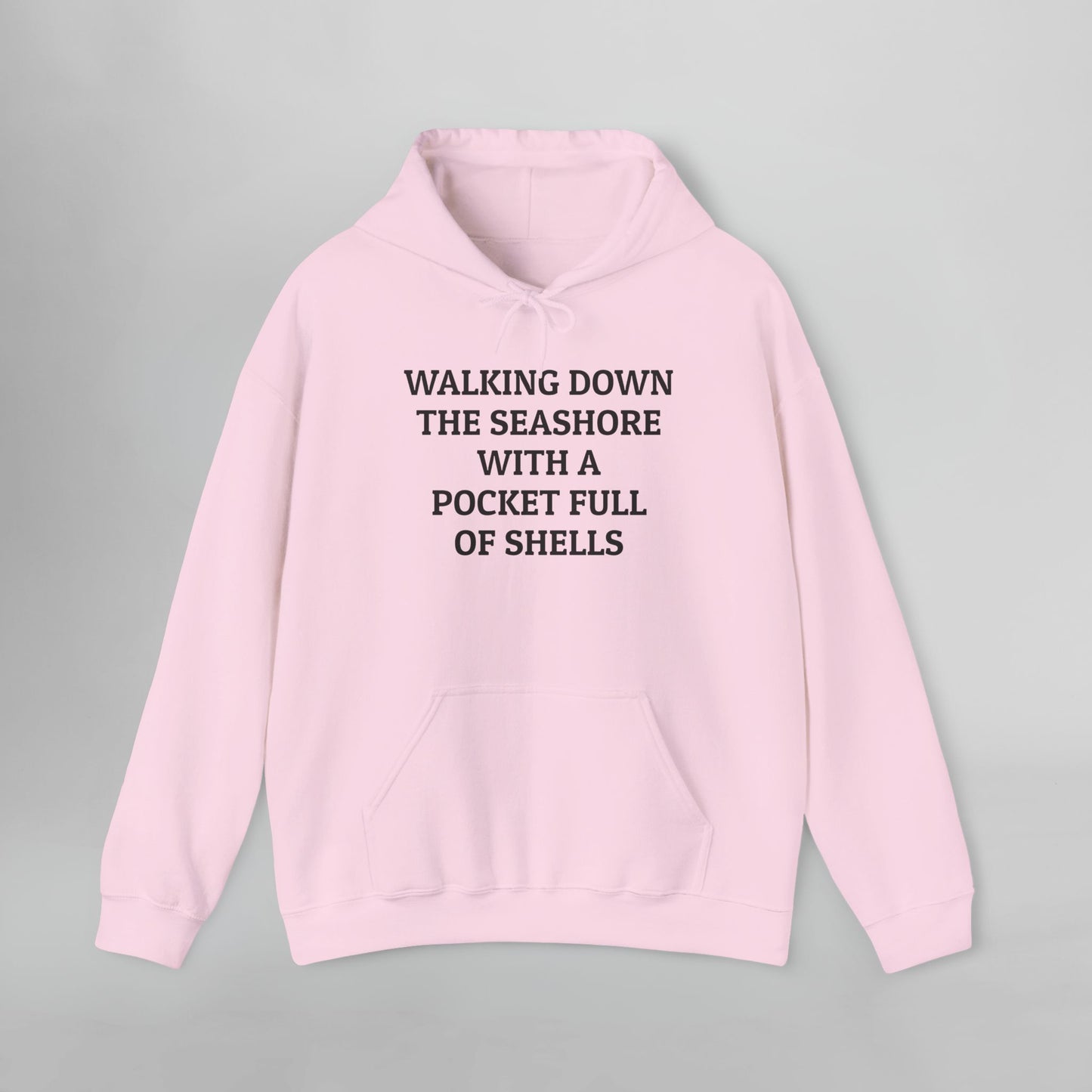 Walking Down the Seashore With a Pocket Full of Shells Hoodie
