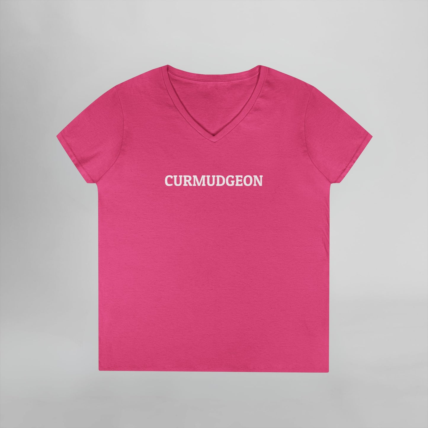 Curmudgeon Women's V-Neck Tee