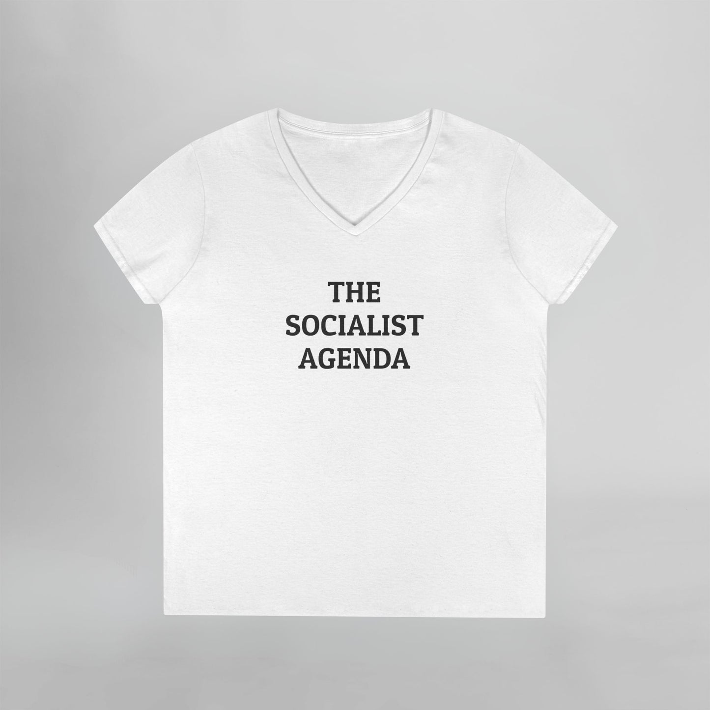 The Socialist Agenda Women's V-Neck Tee