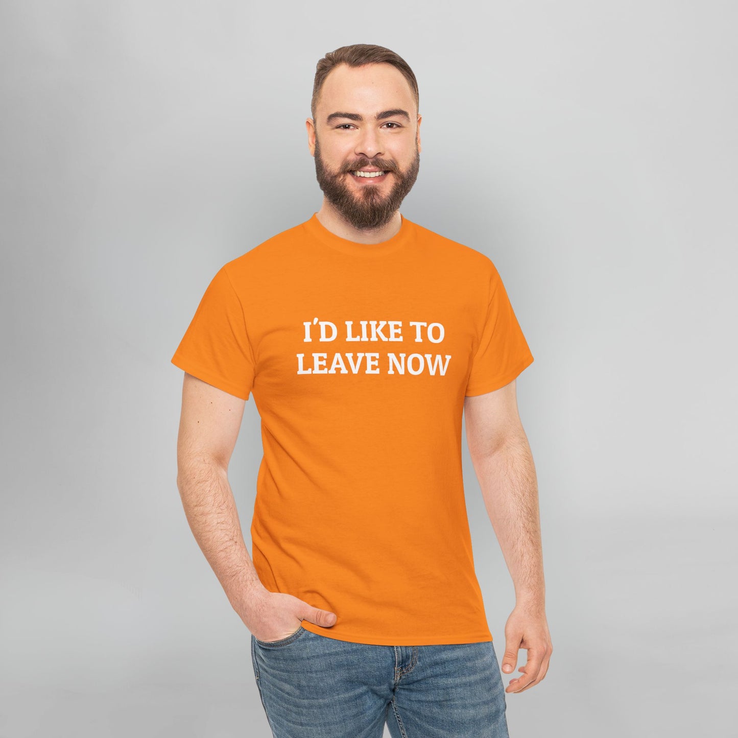 I'd Like to Leave Now Tee