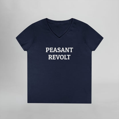Peasant Revolt Women's V-Neck Tee