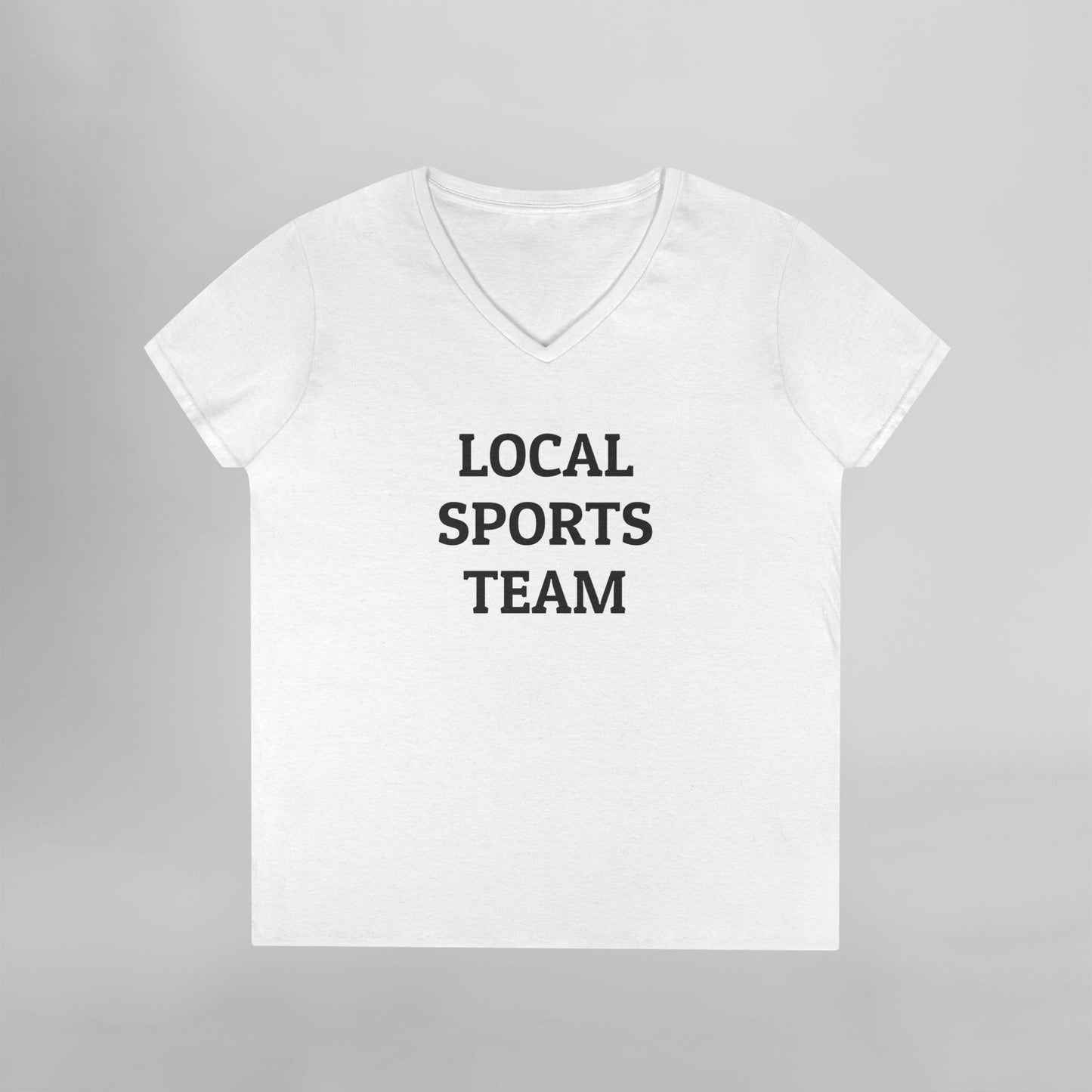 Local Sports Team Women's V-Neck Tee