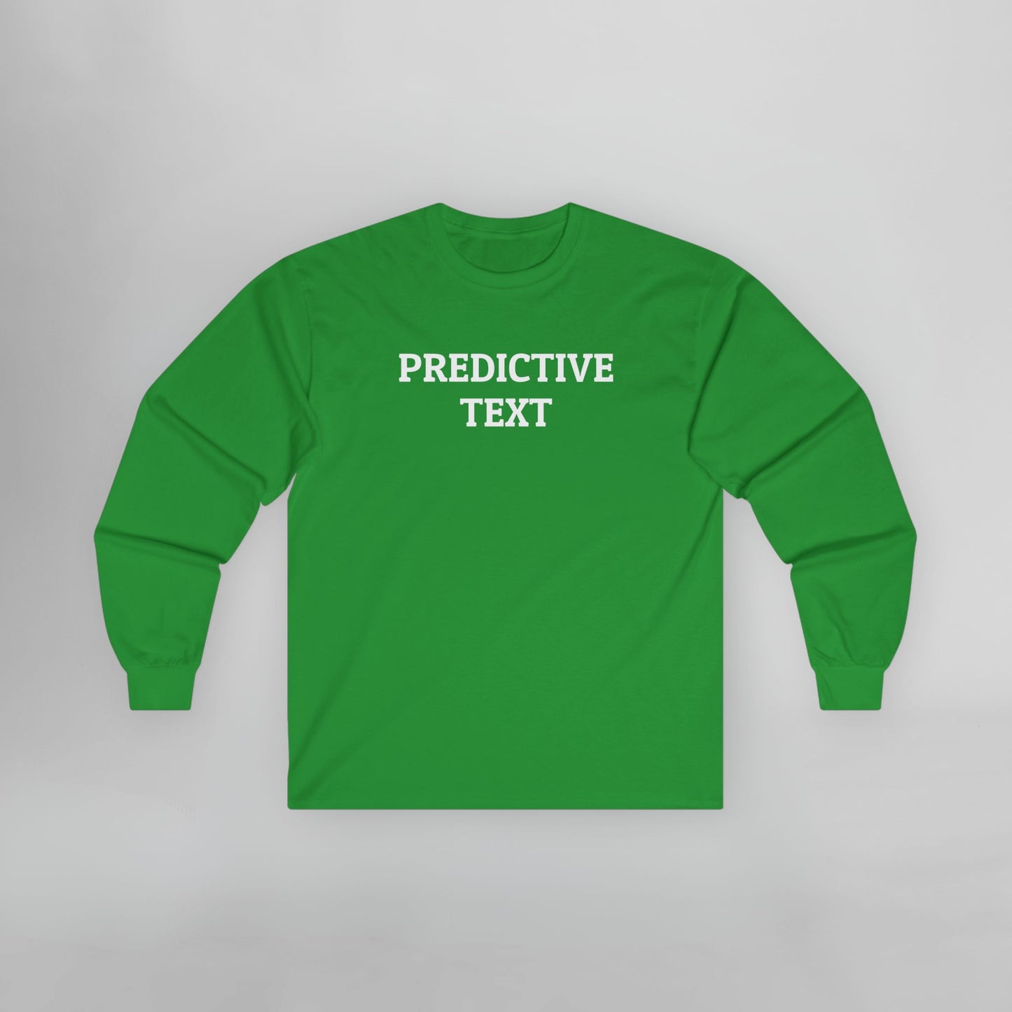 Predictive Text Long Sleeve Tee