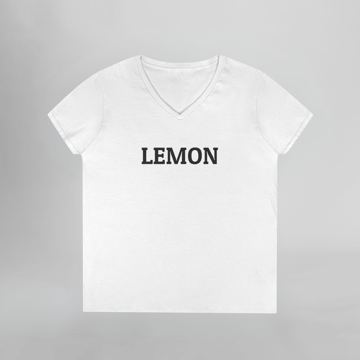 Lemon Women's V-Neck Tee