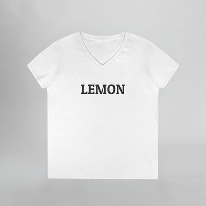 Lemon Women's V-Neck Tee