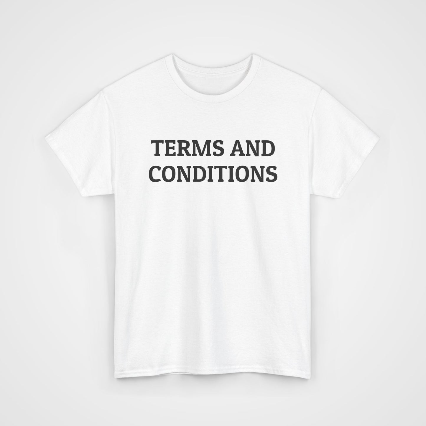 Terms and Conditions Tee