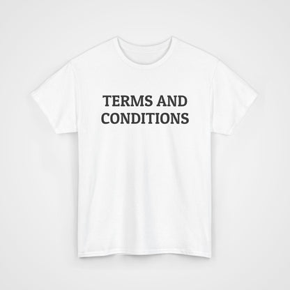 Terms and Conditions Tee