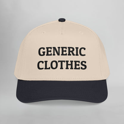 Generic Clothes Embroidered Mid Profile Baseball Cap