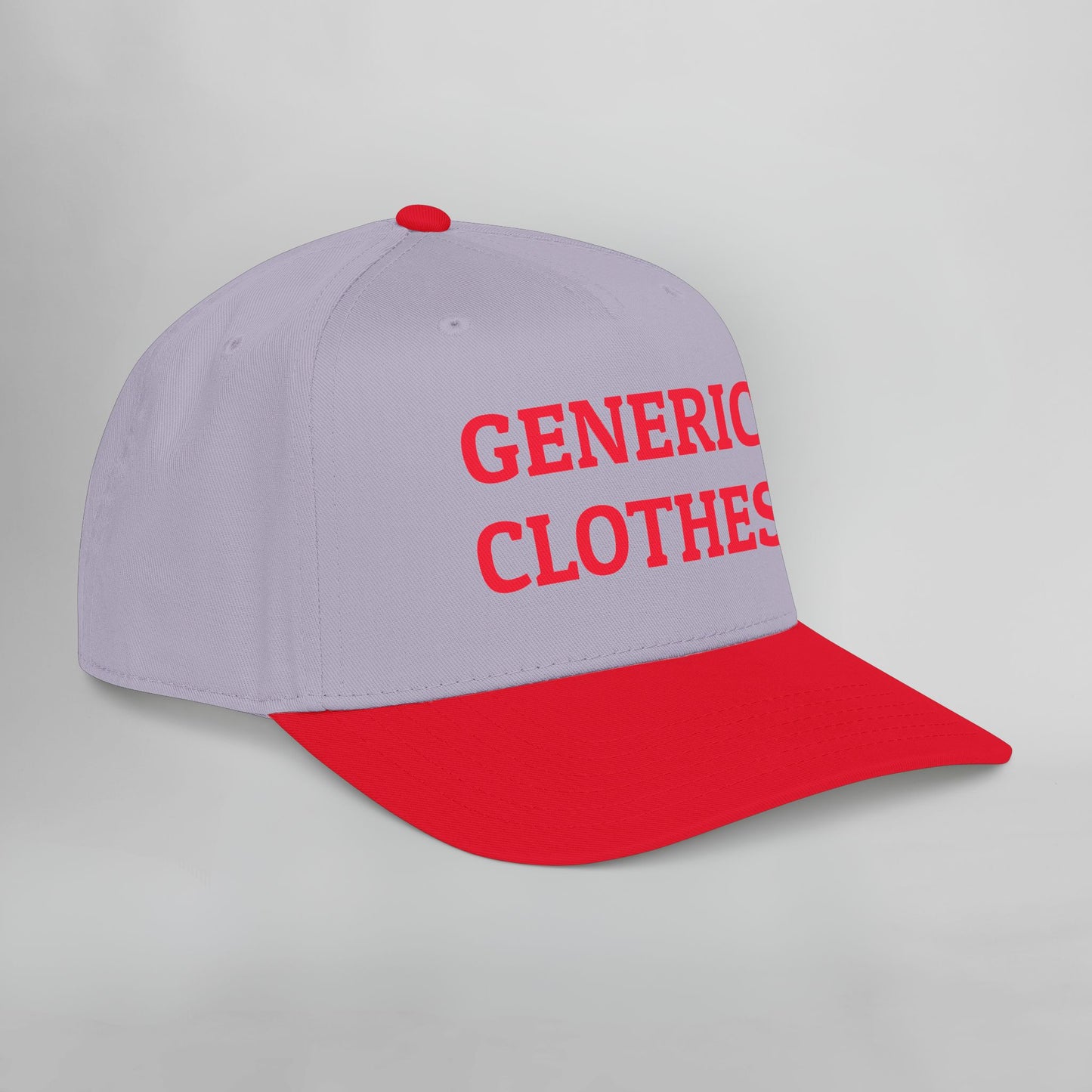 Generic Clothes Embroidered Mid Profile Baseball Cap
