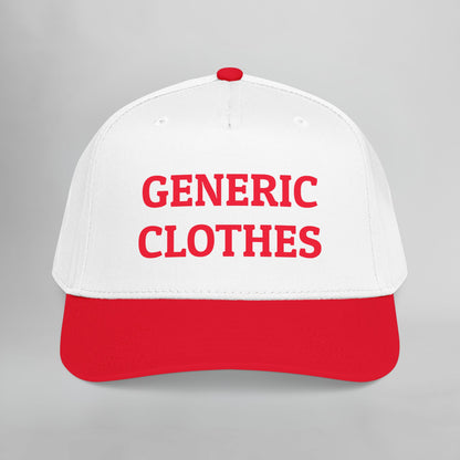 Generic Clothes Embroidered Mid Profile Baseball Cap