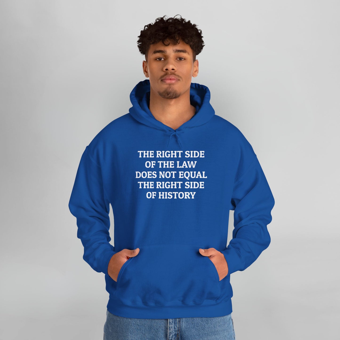 The Right Side of the Law Does Not Equal The Right Side of History Hoodie