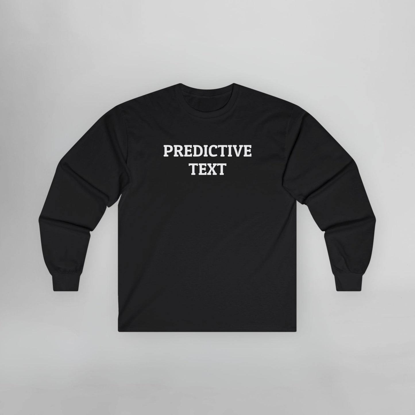 Predictive Text Long Sleeve Tee