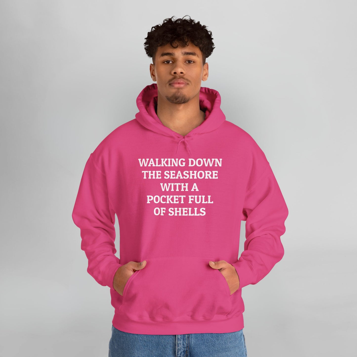 Walking Down the Seashore With a Pocket Full of Shells Hoodie