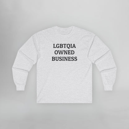 LGBTQIA Owned Business Long Sleeve Tee