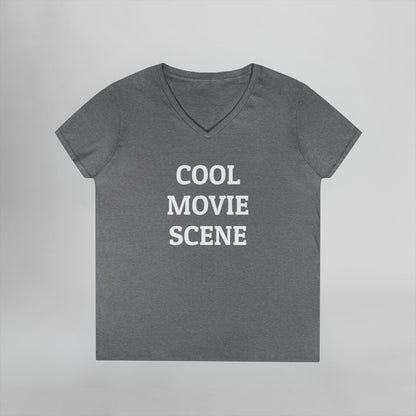 Cool Movie Scene Women's V-Neck Tee