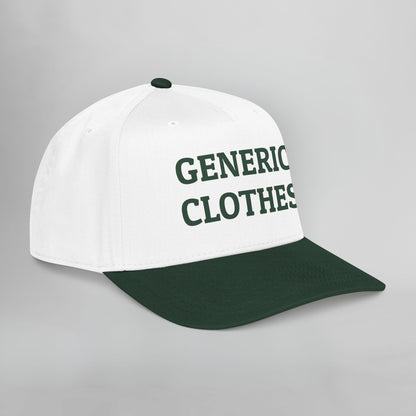 Generic Clothes Embroidered Mid Profile Baseball Cap