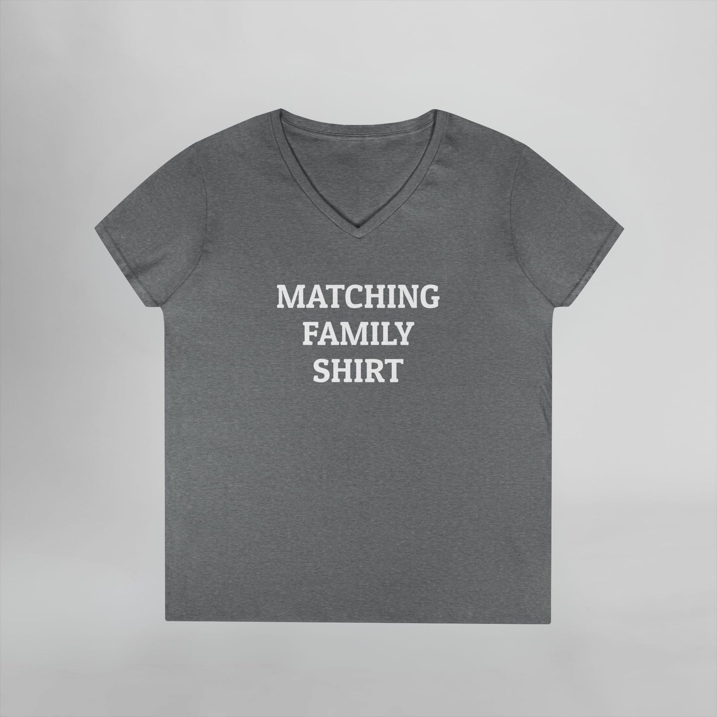 Matching Family Shirt Women's V-Neck Tee