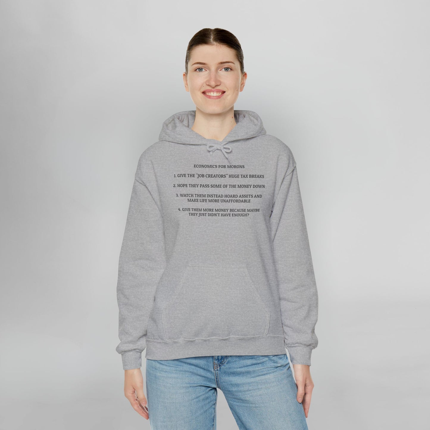 Economics for Morons Hoodie