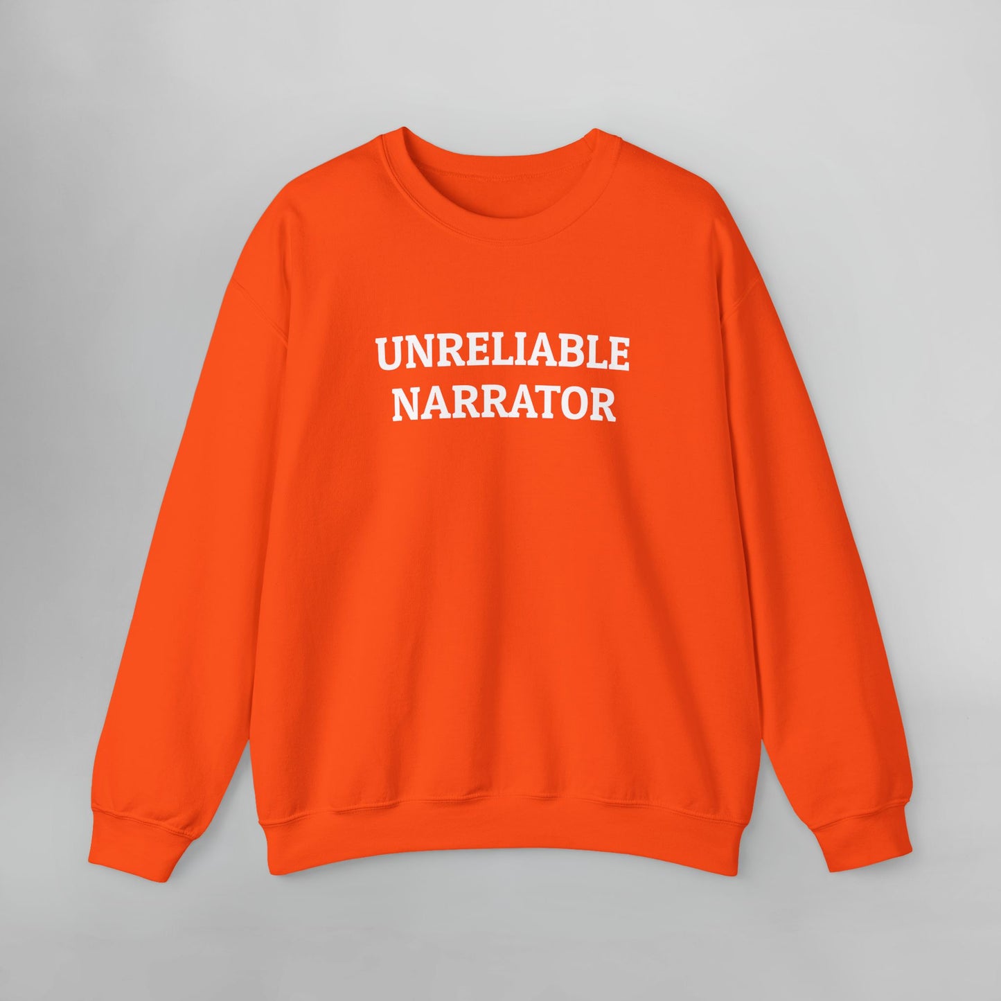 Unreliable Narrator Sweatshirt