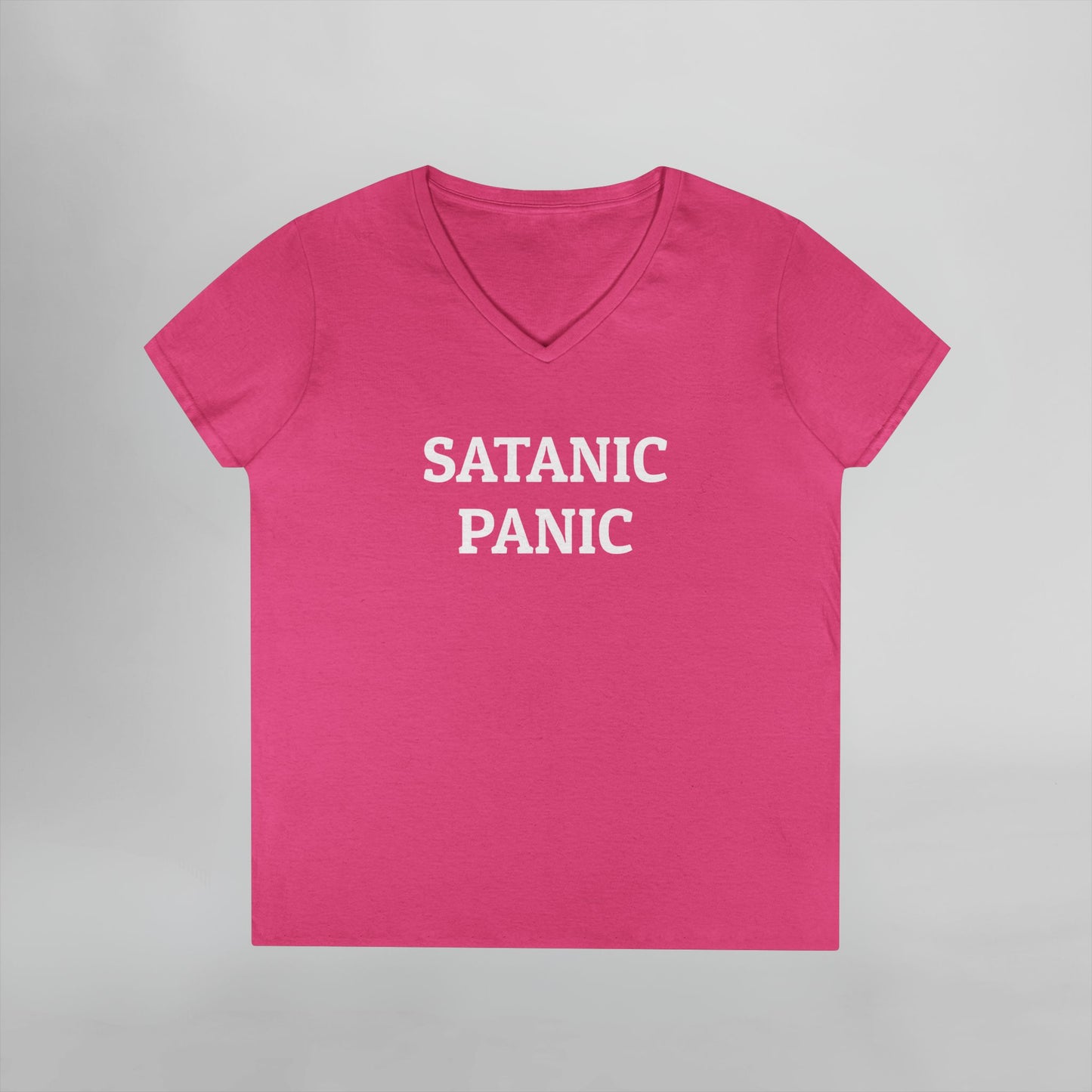 Satanic Panic Women's V-Neck Tee