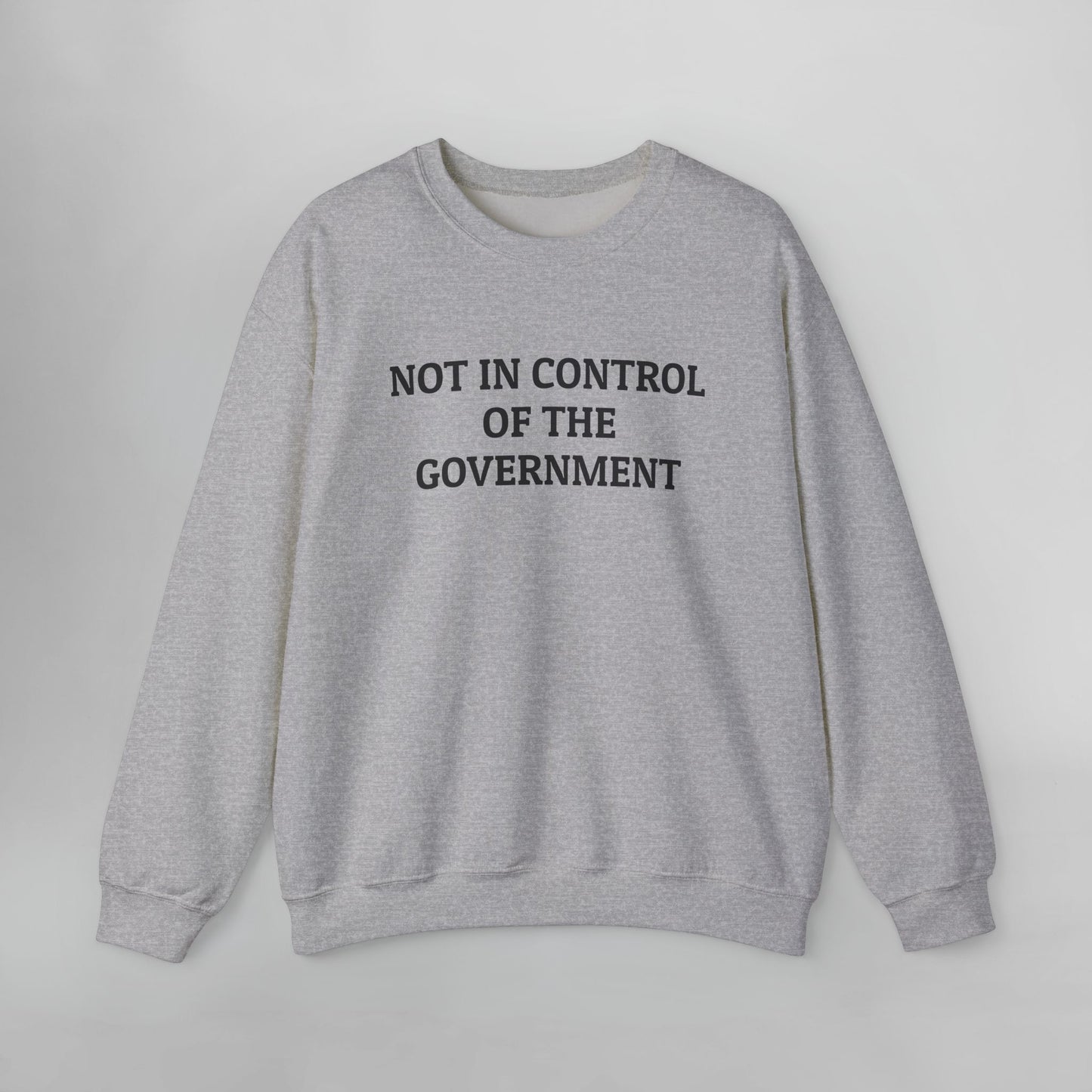 Not In Control of the Government Sweatshirt