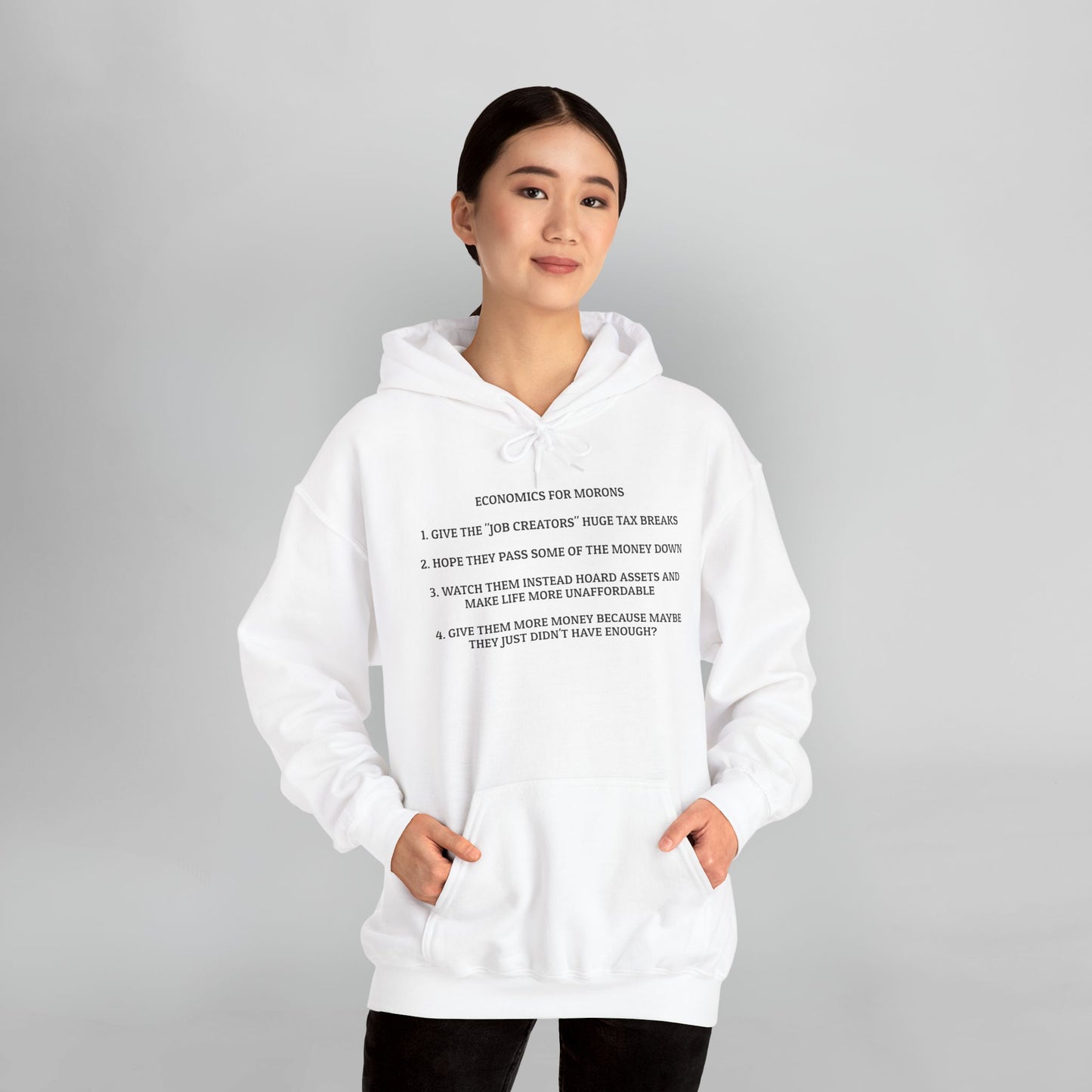 Economics for Morons Hoodie