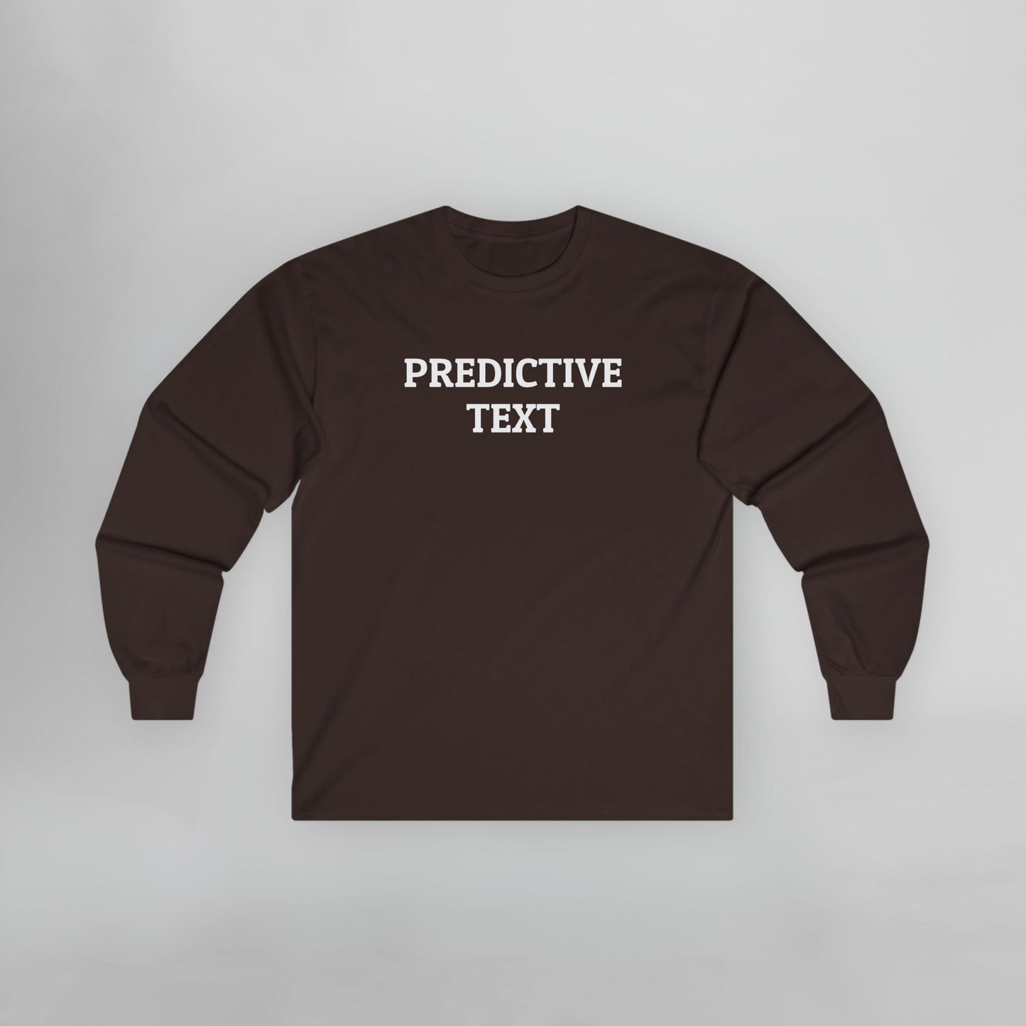 Predictive Text Long Sleeve Tee