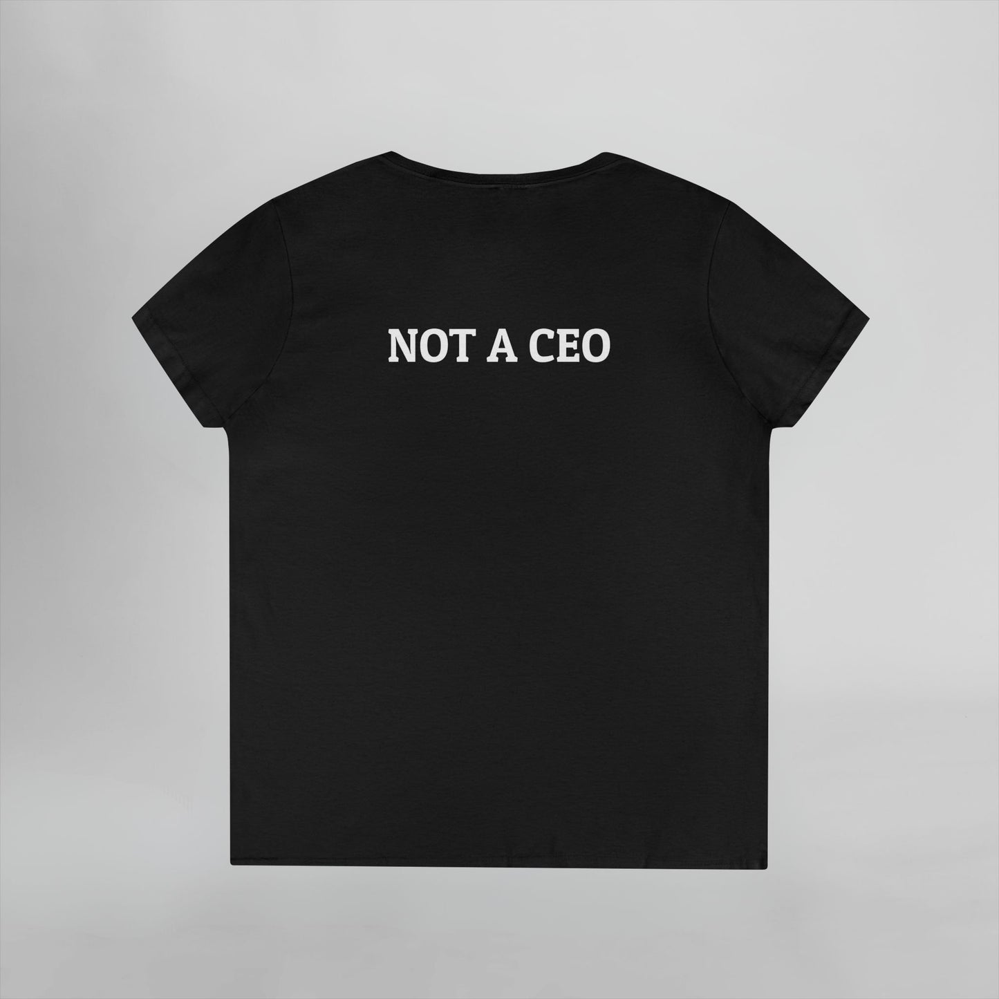 Not a CEO Women's V-Neck Tee