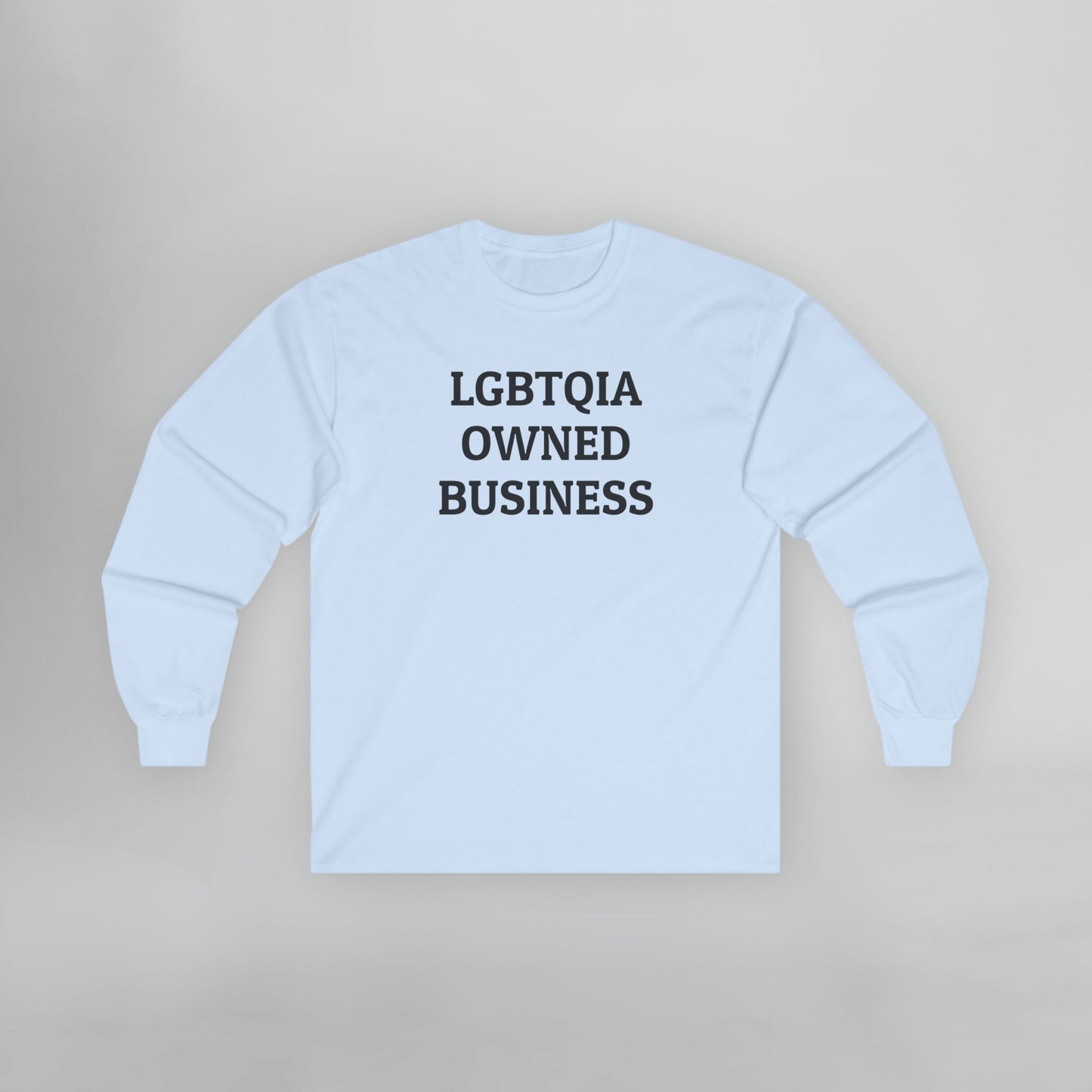 LGBTQIA Owned Business Long Sleeve Tee