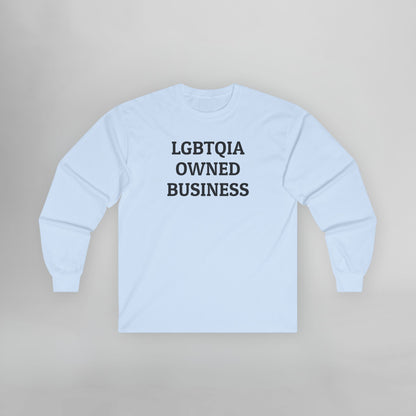 LGBTQIA Owned Business Long Sleeve Tee