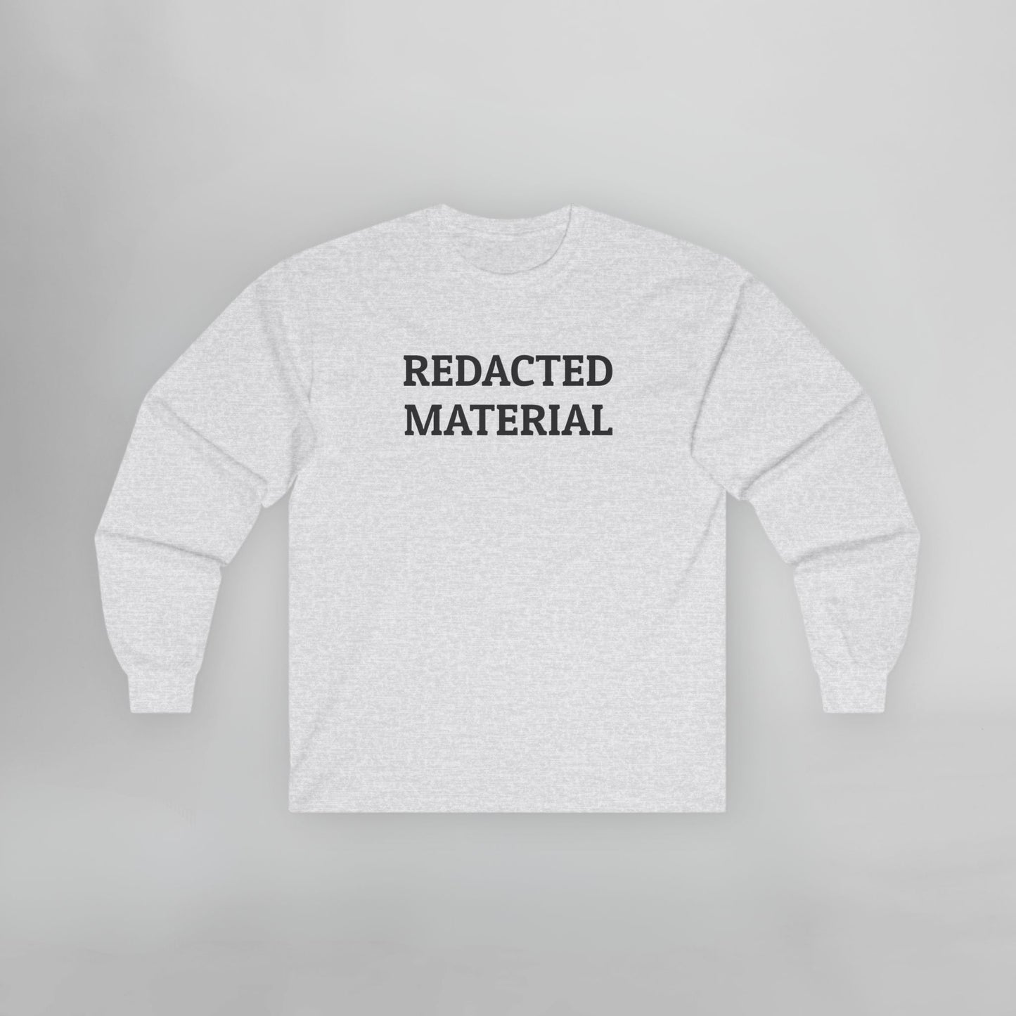 Redacted Material Long Sleeve Tee