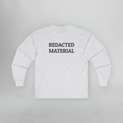 Redacted Material Long Sleeve Tee
