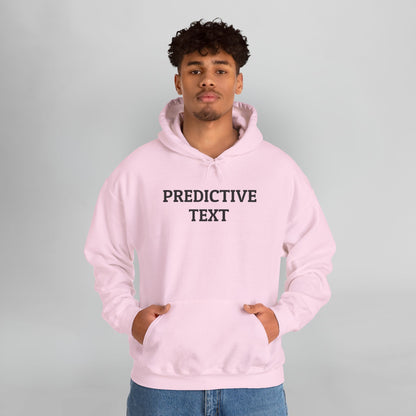 Predictive Text Hoodie