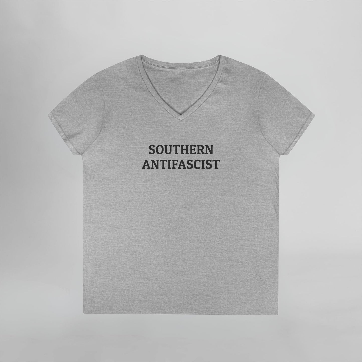 Southern Antifascist Women's V-Neck Tee