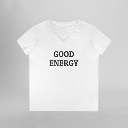 Good Energy Women's V-Neck Tee