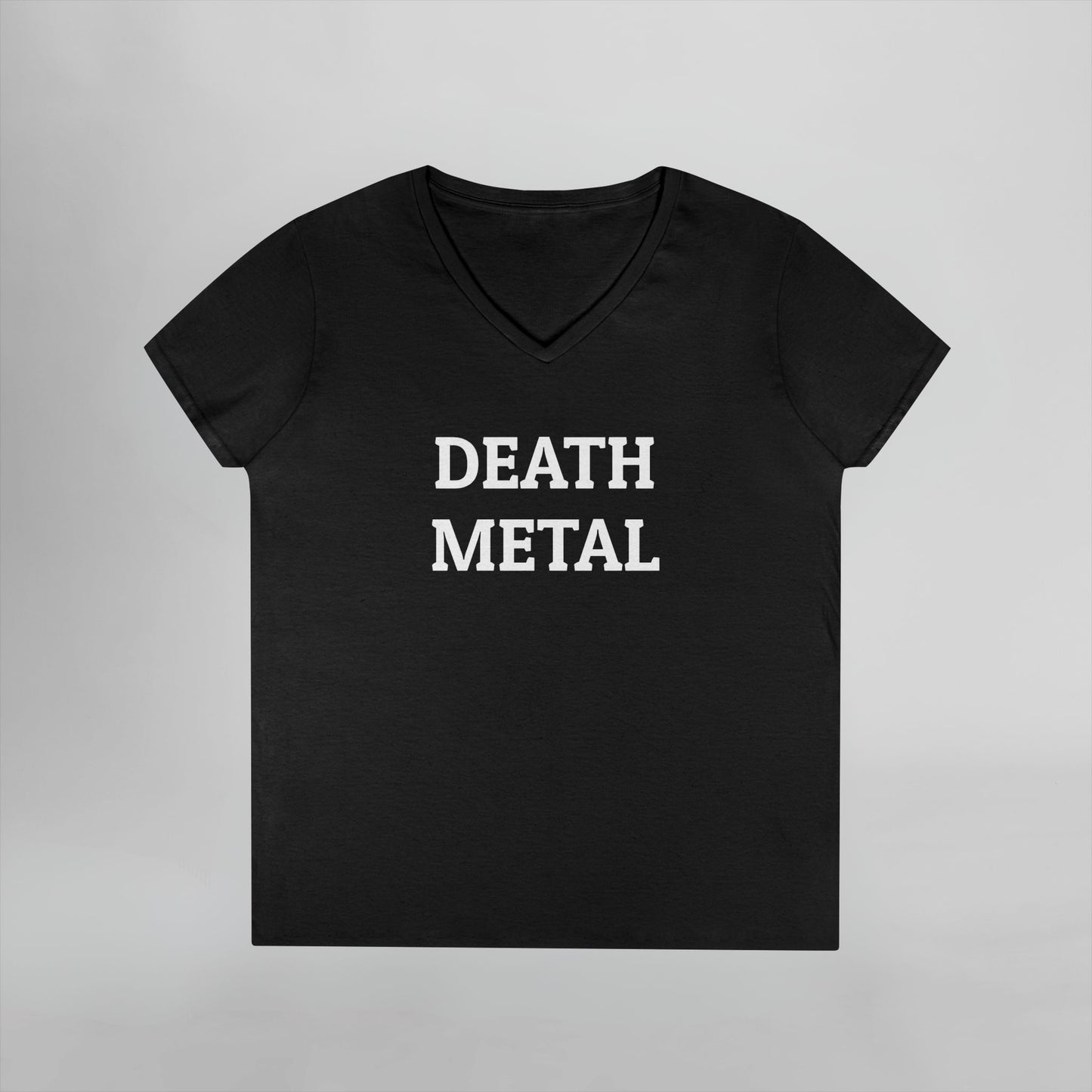 Death Metal Women's V-Neck Tee