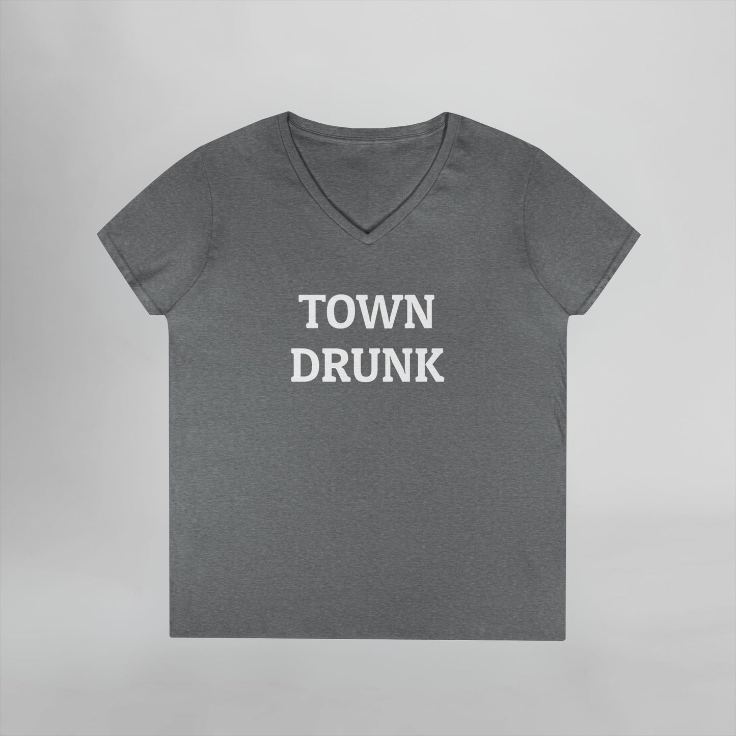Town Drunk Women's V-Neck Tee
