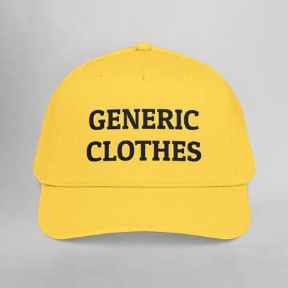 Generic Clothes Embroidered Mid Profile Baseball Cap