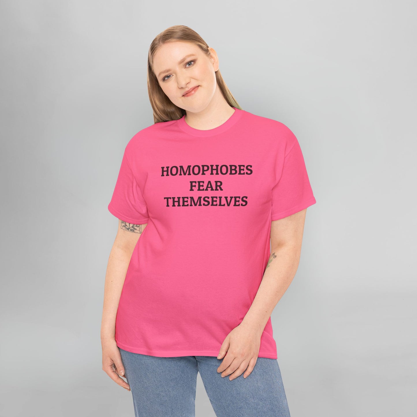 Homophobes Fear Themselves Tee