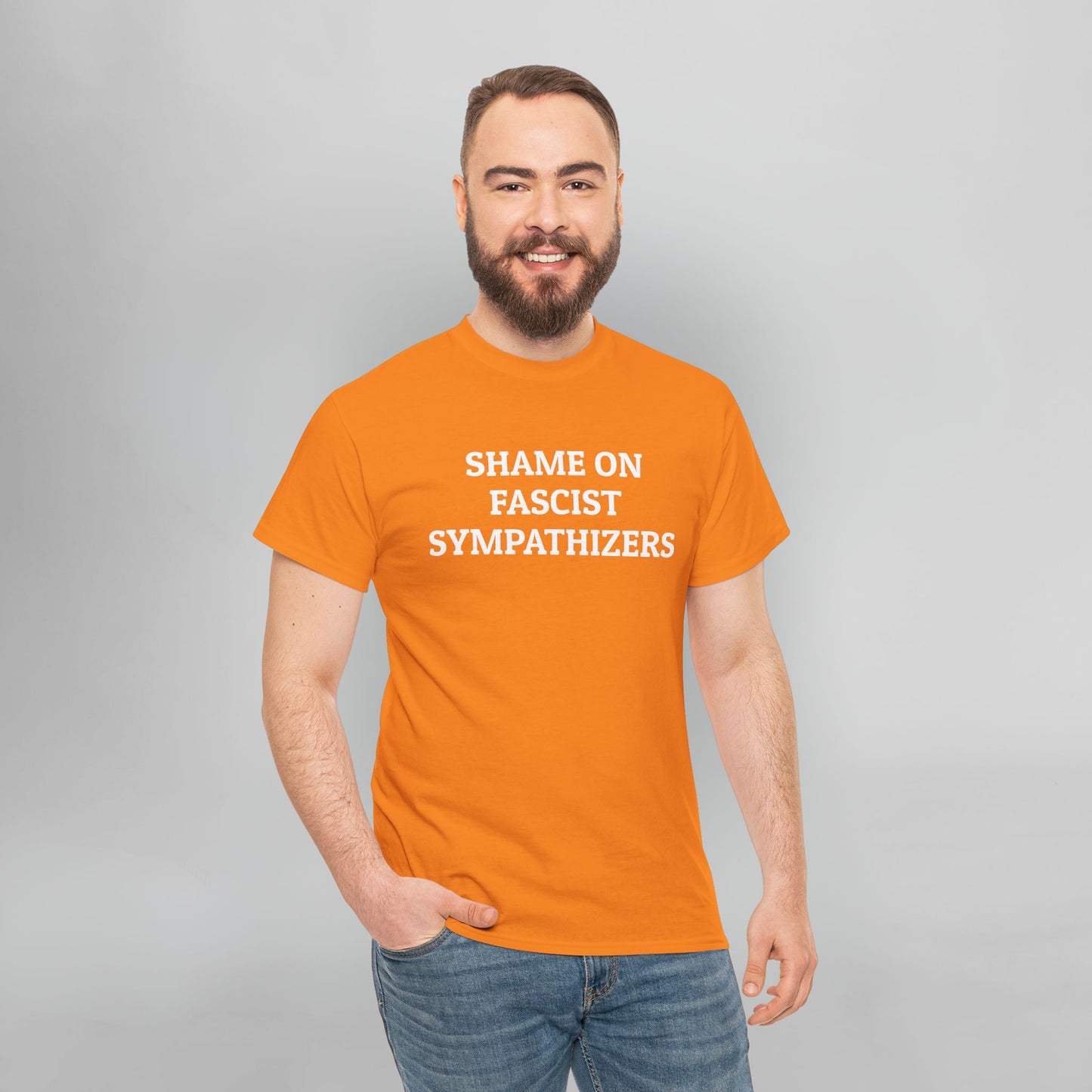 Shame on Fascist Sympathizers Tee