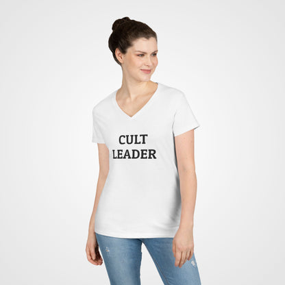 Cult Leader Women's V-Neck Tee