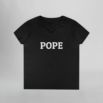 Pope Women's V-Neck Tee