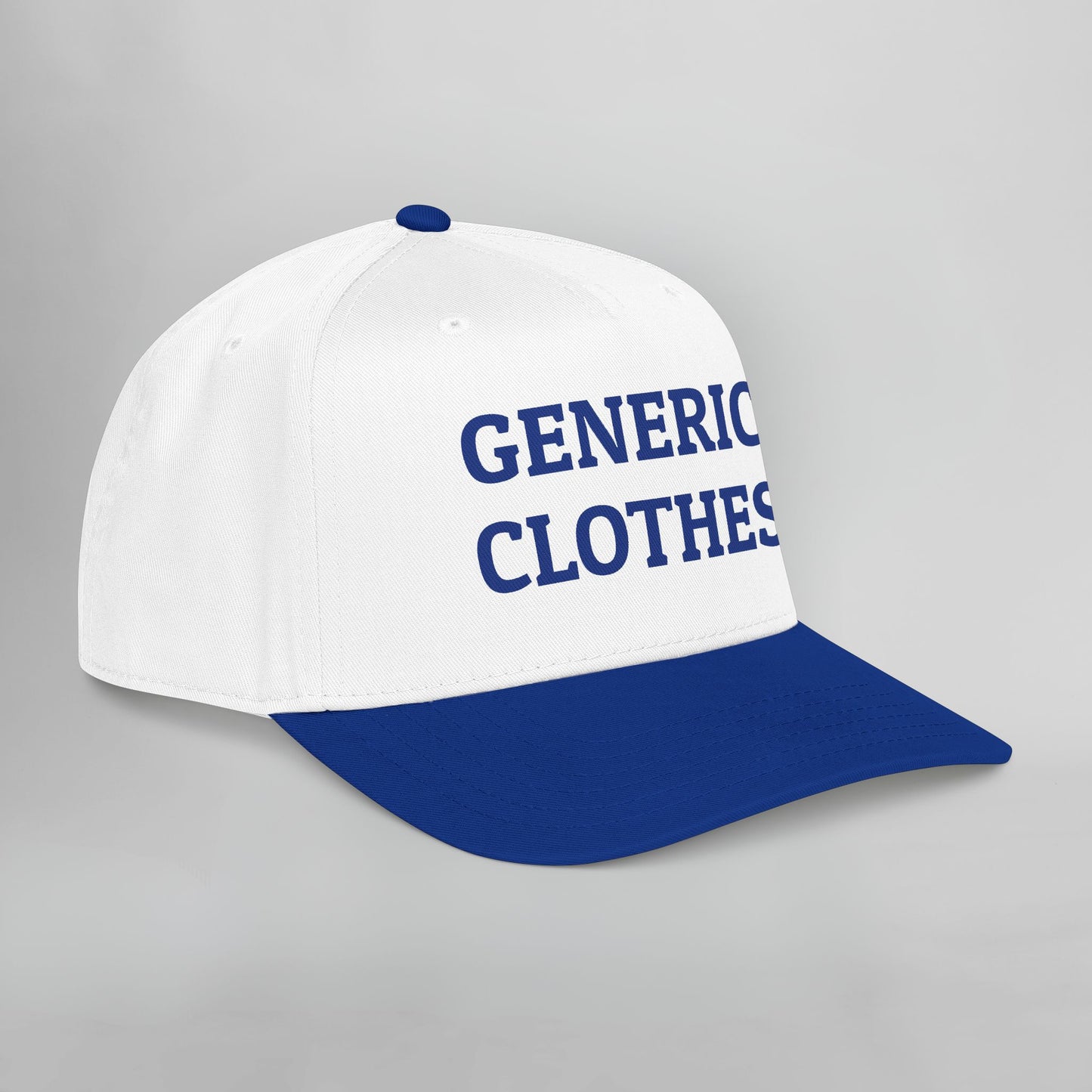 Generic Clothes Embroidered Mid Profile Baseball Cap