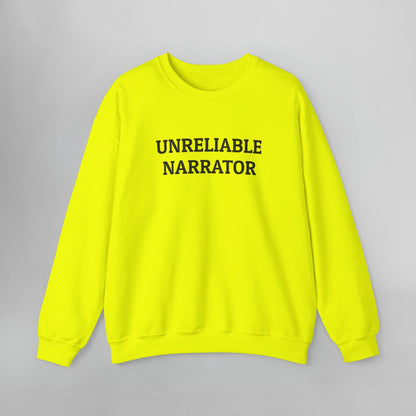 Unreliable Narrator Sweatshirt