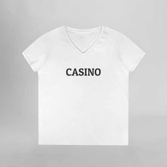 Casino Women's V-Neck Tee