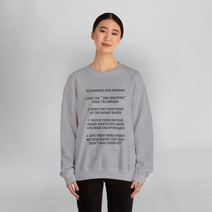 Economics for Morons Sweatshirt