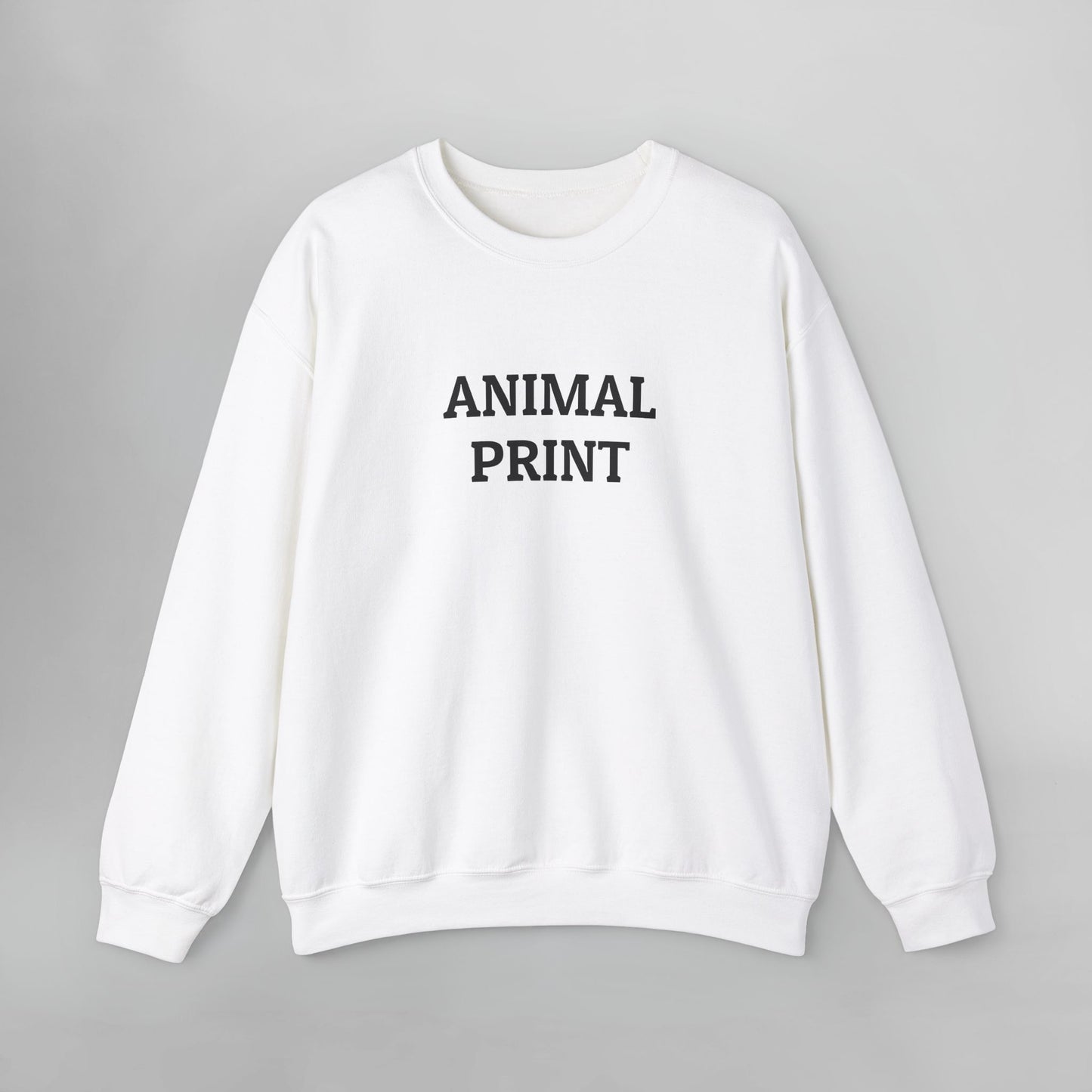 Animal Print Sweatshirt