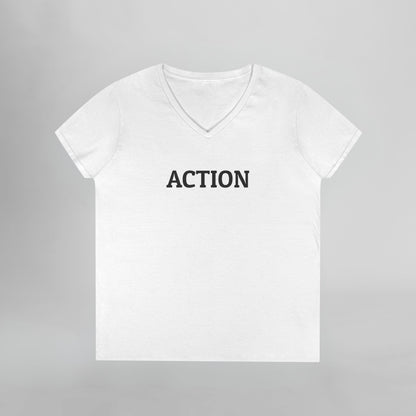 Action Women's V-Neck Tee