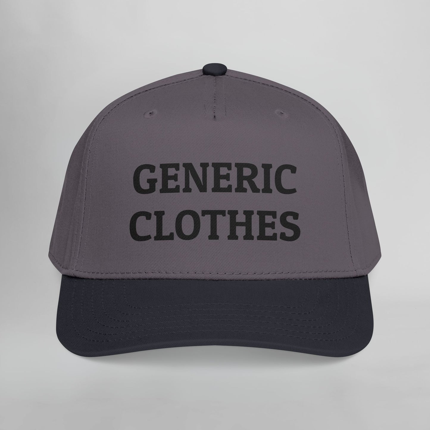Generic Clothes Embroidered Mid Profile Baseball Cap